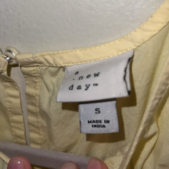 A New Day Light Butter Yellow Tiered Maxi Dress - Picture 6 of 9